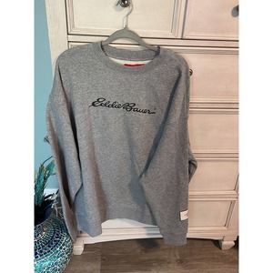 Mens Edie Bauer Expedition Crewneck sweatshirt large new
